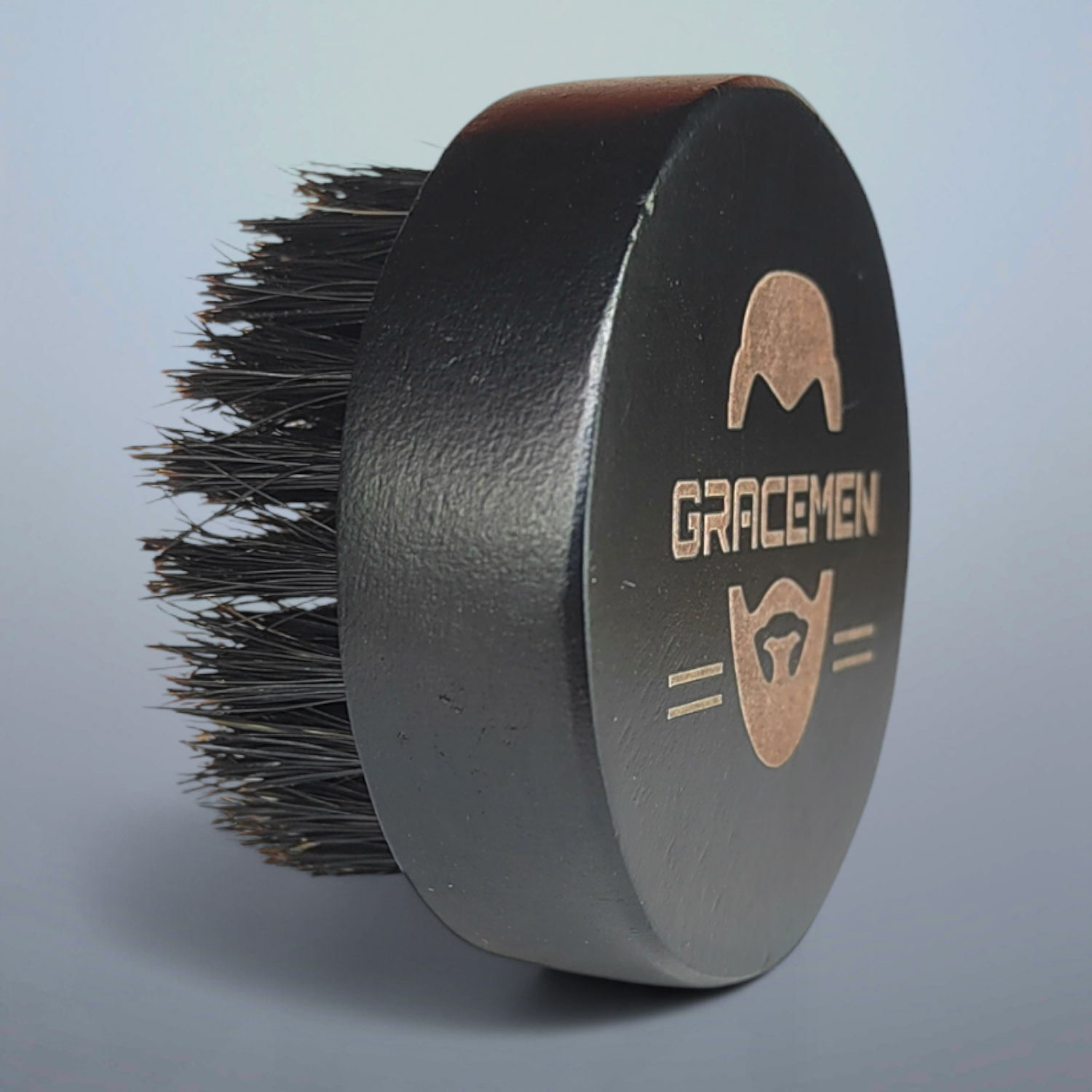 Men'S Grooming Facial - Spazzola da barba rotonda per uomo