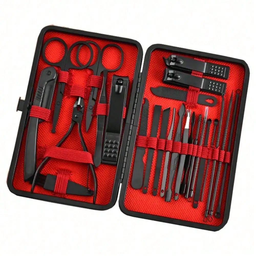 Men'S Grooming Facial - Set professionale per manicure e pedicure