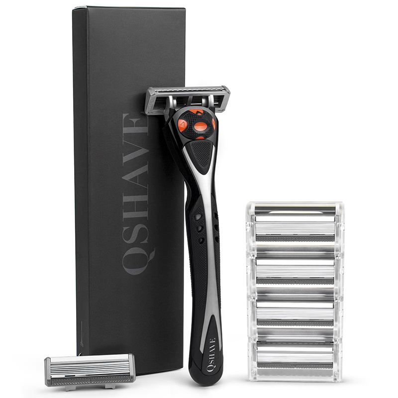 Straight Razor Safety - QSHAVE Rasoio manuale per rasoio da