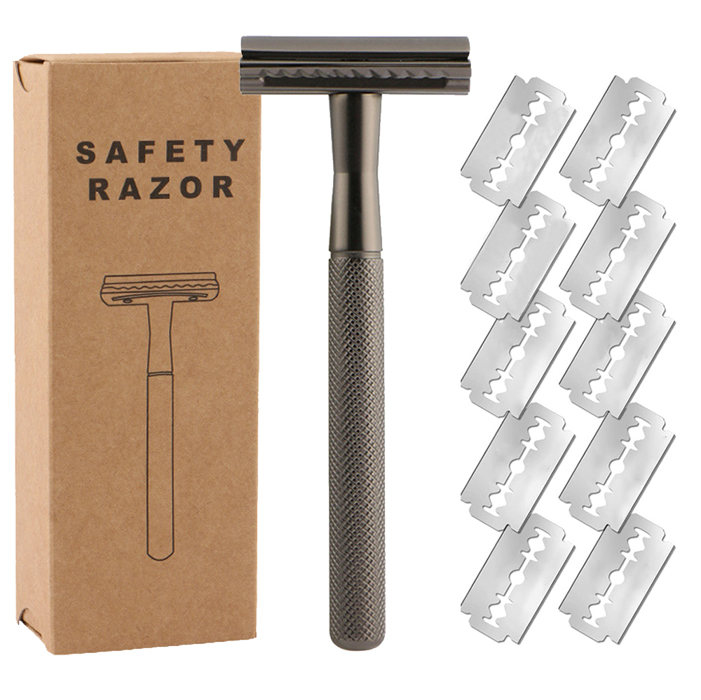 Straight Razor Safety - Rasoio di sicurezza con manico ponderato