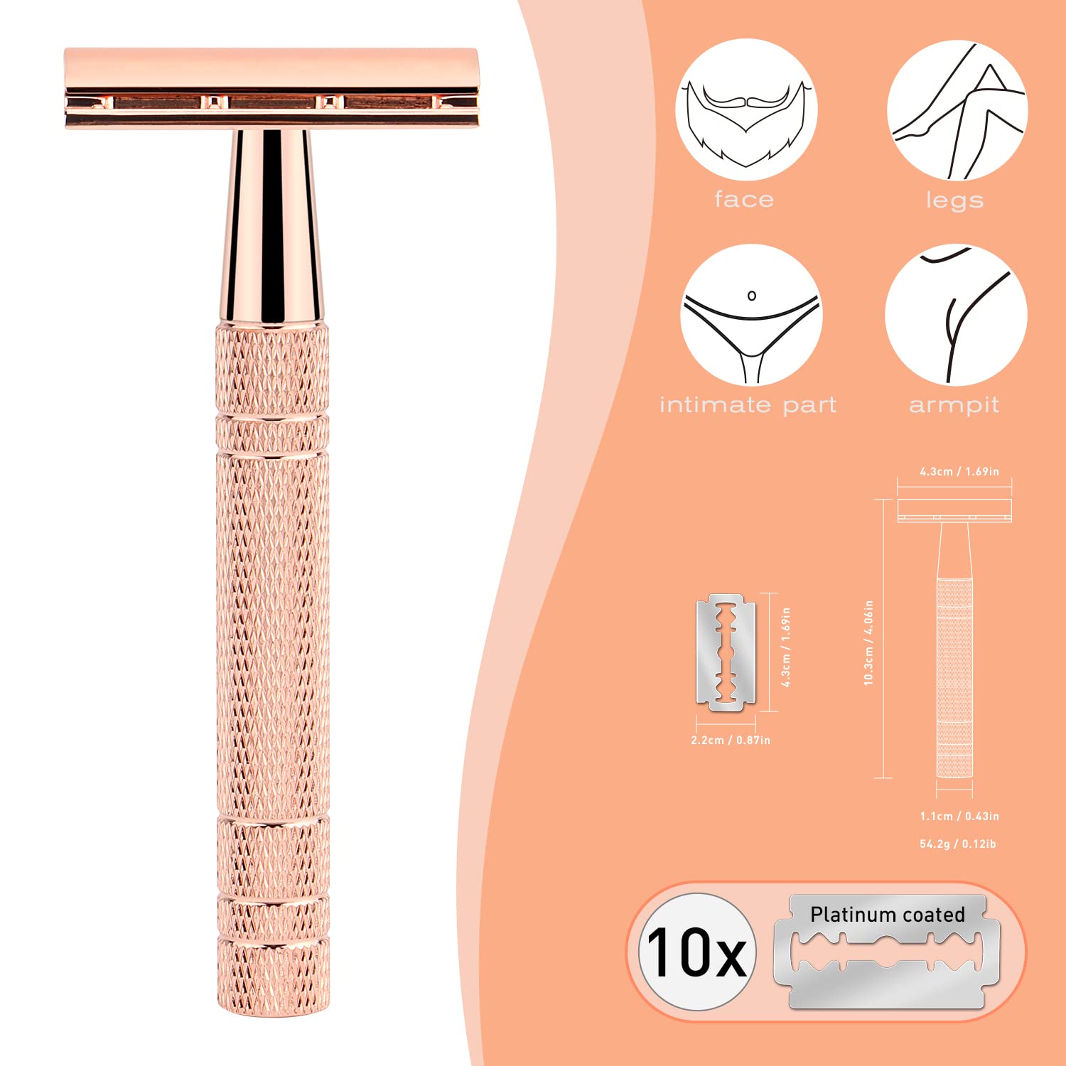 Rasoio di sicurezza riutilizza - Straight Razor Safety recensione e prezzo