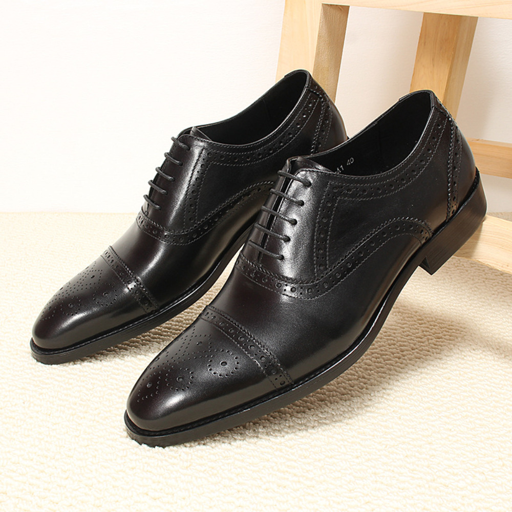 Scarpe Formali Brogue in Pelle - Men'S Grooming Oxford recensione e prezzo