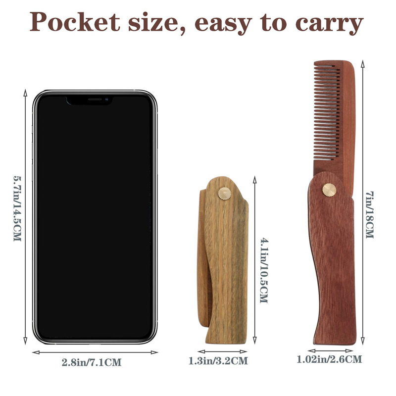 Pettine pieghevole per barba e - Men'S Grooming Hairstyles recensione e prezzo