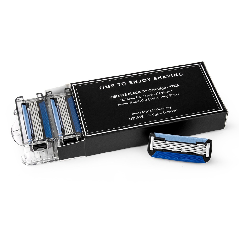 Qshave Black Spider Man Rasoio - Straight Razor Safety recensione e prezzo